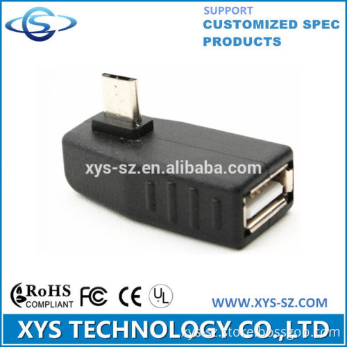 90 degree converter micro usb adapter